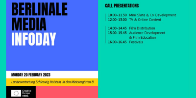 Berlinale 2023: Creative Europe MEDIA Information Day