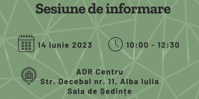 Sesiune de informare Europa Creativă la Alba Iulia