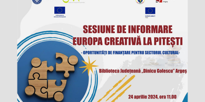 Sesiune de informare Europa Creativă la Pitești