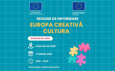 Sesiune de informare Europa Creativă la Roșiori de Vede 