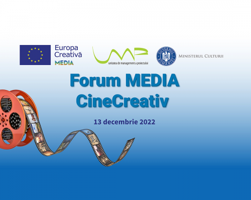 Invitație la Forum MEDIA CineCreativ  13 decembrie 2022